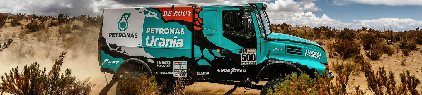 Dakar 2017: IVECO and De Rooy win second stage in a row in shortened special